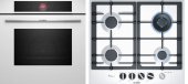 Комплект встраиваемой техники Bosch HBG7741W1 + PCH6A2M90R