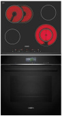  Комплект варочная панель Siemens ET651TN11R + духовой шкаф Siemens HR 776G1B1: Комплект встраиваемой техники по цене 144 000 ₽