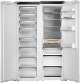 Встраиваемый холодильник Side-By-Side Asko RBR576DNC1 + RBF576DND1 - Холодильники встраиваемые