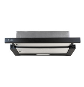 Встраиваемая кухонная вытяжка Lex HONVER 2M 600 BLACK - Встраиваемые кухонные вытяжки
