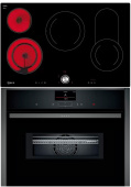 Комплект варочная панель Neff T18PT16X0 + духовой шкаф Neff C17MS22G0