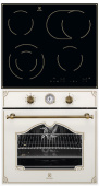 Комплект варочная панель Electrolux CPE 644 RBC + духовой шкаф Electrolux OPEB2500V
