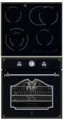 Комплект варочная панель Electrolux CPE 644 RBC + духовой шкаф Electrolux OPEB2640B