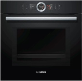 Духовой шкаф с СВЧ и паром Bosch HNG6764B6