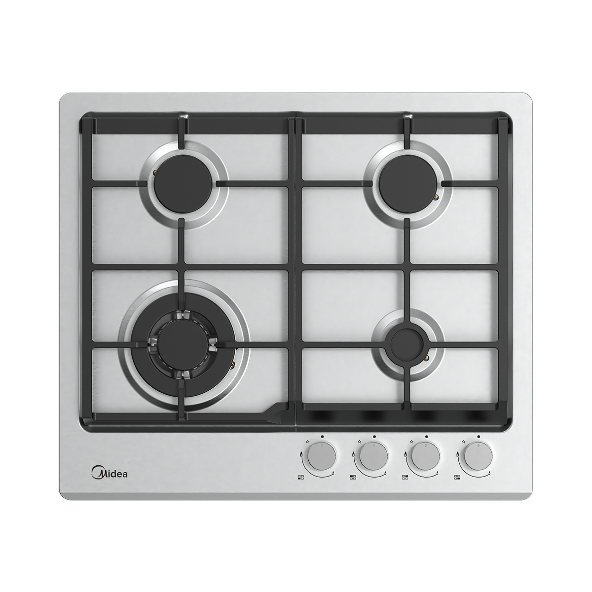 Варочная панель газовая Midea MG593TX - Встраиваемые варочные панели