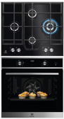 Комплект варочная панель Electrolux KGG6456K + духовой шкаф Electrolux EOD5H40X