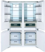 Встраиваемый холодильник Side-By-Side Vard VIC177NIW + VIC177NIW - Холодильники встраиваемые