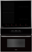 Комплект варочная панель Haier HHY-Y64BFVB + духовой шкаф Haier HMX-BDC399B