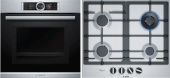 Комплект встраиваемой техники Bosch HMG636RS1 + PCH6A5B90