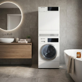 Купить Комплект стиральная и сушильная машина SCHULTHESS SCHULTHESS Sublime 540 Snow (правая)+Spirit TW 660 Snow (левая) – Стиральная и сушильная машина