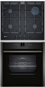  Комплект варочная панель Neff T26TA49N0R + духовой шкаф Neff B57CR25G0: Комплект встраиваемой техники по цене 250 000 ₽