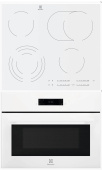 Комплект варочная панель Electrolux CKE6450WC + духовой шкаф Electrolux VKL8E08WV