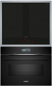  Комплект варочная панель Siemens EX645HXC1E + духовой шкаф Siemens CM776GKB1: Комплект встраиваемой техники по цене 197 000 ₽