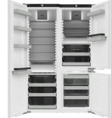 Встраиваемый холодильник Side-By-Side BORA C178KGS2 + C178KS2 - Холодильники встраиваемые