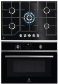 Комплект варочная панель Electrolux KGG75362K + духовой шкаф Electrolux EVL6E46X