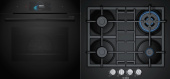 Комплект встраиваемой техники Bosch HRG978NB1 + PNH6B6B90
