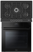  Комплект варочная панель Haier HHX-M75CWBX + духовой шкаф Haier HOQ-F3AAN3GB: Комплект встраиваемой техники по цене 81 998 ₽