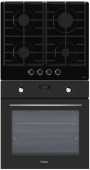  Комплект варочная панель Haier HHX-G64CNB + духовой шкаф Haier HOX-P06HGB: Комплект встраиваемой техники по цене 0 ₽