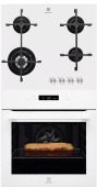 Комплект варочная панель Electrolux EGW 96343 NW + духовой шкаф Electrolux COE7P31V