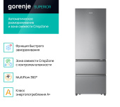 Холодильник Gorenje NRM720FSXL4