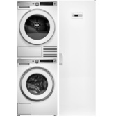 Купить Комплект стиральная и сушильная машина и сушильный шкаф Asko W7096XW + T709HUW + DC7774V.W – Стиральная и сушильная машина