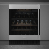 Встраиваемый винный шкаф Smeg CVI338LX3