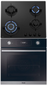  Комплект варочная панель Haier HHX-G64CWB1 + духовой шкаф Haier HOD-P12CTBX: Комплект встраиваемой техники по цене 66 998 ₽