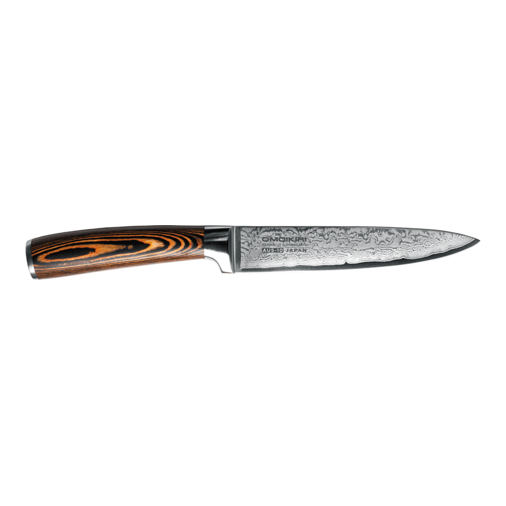 Нож Omoikiri Damascus Suminagashi — универсальный