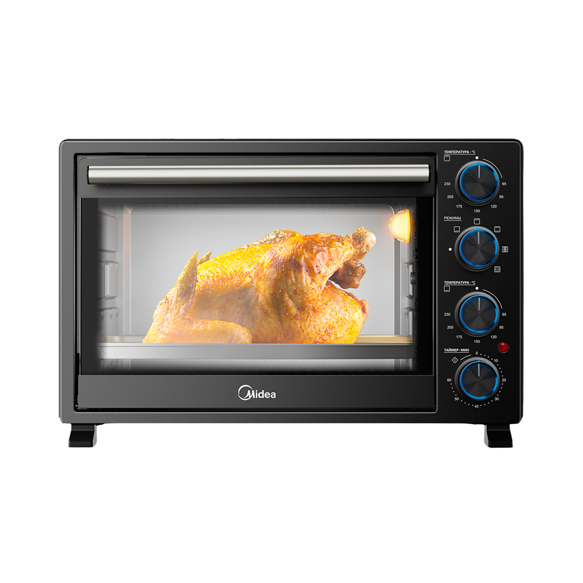 Мини-печь Midea MO35CMR(BK) - Духовки встраиваемые