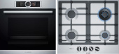 Комплект встраиваемой техники Bosch HSG636BS1 + PCH6A5B90