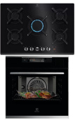 Комплект варочная панель Electrolux KGG753753K + духовой шкаф Electrolux KOAAS31WX