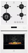 Комплект варочная панель Electrolux EGW 96343 NW + духовой шкаф Electrolux EOB7S31V