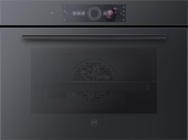 Духовой шкаф V-ZUG Combair V6000 45 черное стекло C6T-21050