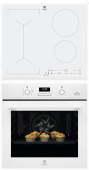 Комплект варочная панель Electrolux LIV63431BW + духовой шкаф Electrolux OED3H50V