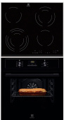 Комплект варочная панель Electrolux EHF 6343 FOK + духовой шкаф Electrolux EOF3H50BK