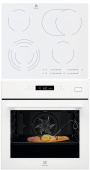 Комплект варочная панель Electrolux EHF 96547 IW + духовой шкаф Electrolux EOB7S31V
