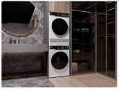Комплект стиральной и сушильной машины Korting KWM 42LS1267 + KD 60L97 + DSK 150