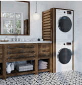Комплект стиральной и сушильной машины Korting KWM 57IT1490 + KD 60T8 + DSK 150