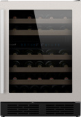 Встраиваемый винный шкаф Weissgauff WWC-46 Bottle Premium NoFrost Dual Zone