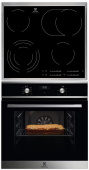 Комплект варочная панель Electrolux EHF 96547 XK + духовой шкаф Electrolux EOF5F50BX
