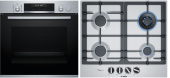 Комплект встраиваемой техники Bosch HRG5785S6 + PCH6A5B90