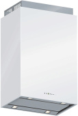 Вытяжка Falmec Design+ LAGUNA isola 60 inox vetro bianco (800)