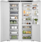 Встраиваемый холодильник Side-By-Side Asko RBR276DND1 + RBF276DND1 - Холодильники встраиваемые