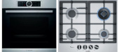Комплект встраиваемой техники Bosch HBG672BS1 + PCH6A5B90