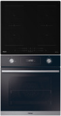  Комплект варочная панель Haier HHX-Y64SFFVB + духовой шкаф Haier HOD-P12CTBX: Комплект встраиваемой техники по цене 78 998 ₽