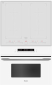  Комплект варочная панель Haier HHY-Y64FFVW + духовой шкаф Haier HMX-BDC399W: Комплект встраиваемой техники по цене 115 998 ₽