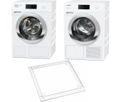 Комплект стиральной и сушильной машины Miele WCR 890 WPS + TCR790WP + WTV 501