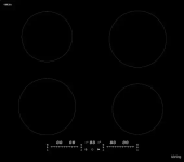 Варочная панель Korting HI 64090 HID