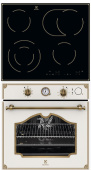 Комплект варочная панель Electrolux CPE 644 RBC + духовой шкаф Electrolux OPEB2640V