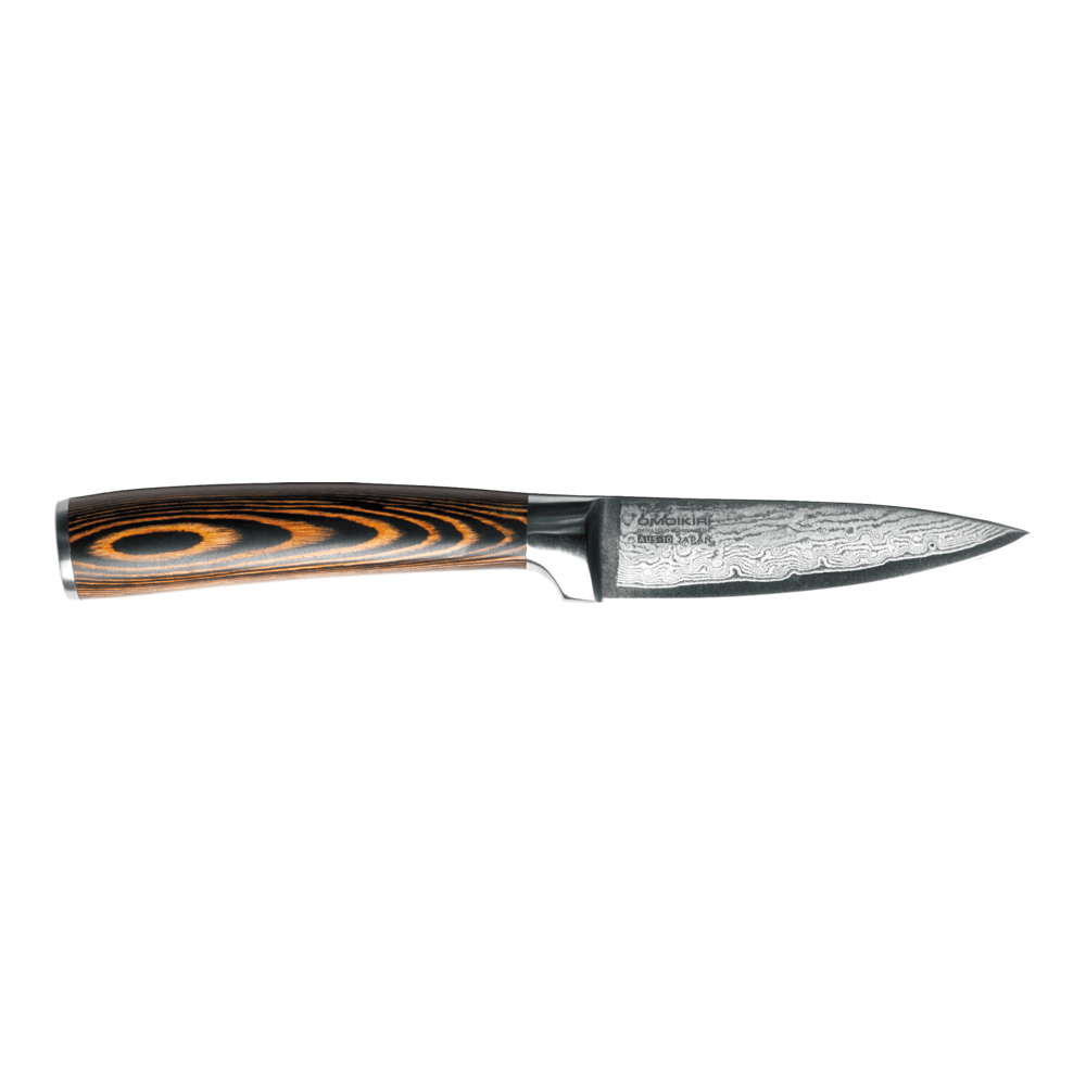 Нож Omoikiri Damascus Suminagashi — овощной